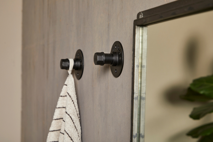 Rørkroge sort 2-pk.